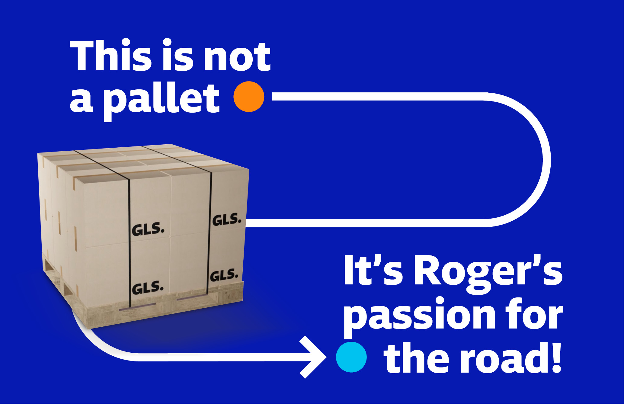 This is not a pallet, it’s Roger’s passion
